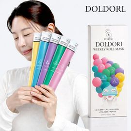 CELLVIOCOS DOLDORI Weekly Roll Mask Multi Care Hydrating Firming Sheet Mask Set 5pcs K-Beauty _ Made in Korea